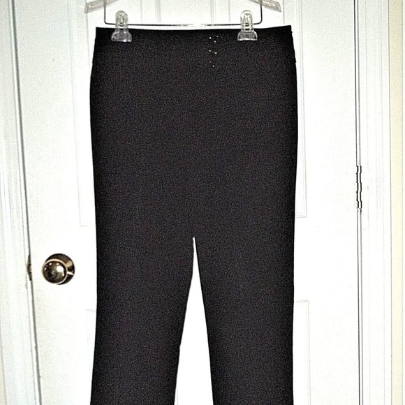 ladies size 6 black Counterparts wide waist pants - Picture 1 of 4